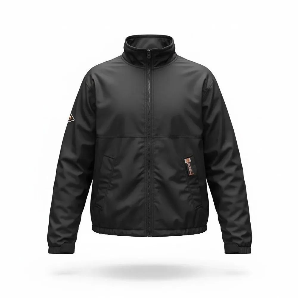 VINTAGE Harley Davidson Windbreaker XL Black Moto Biker Gorpcore